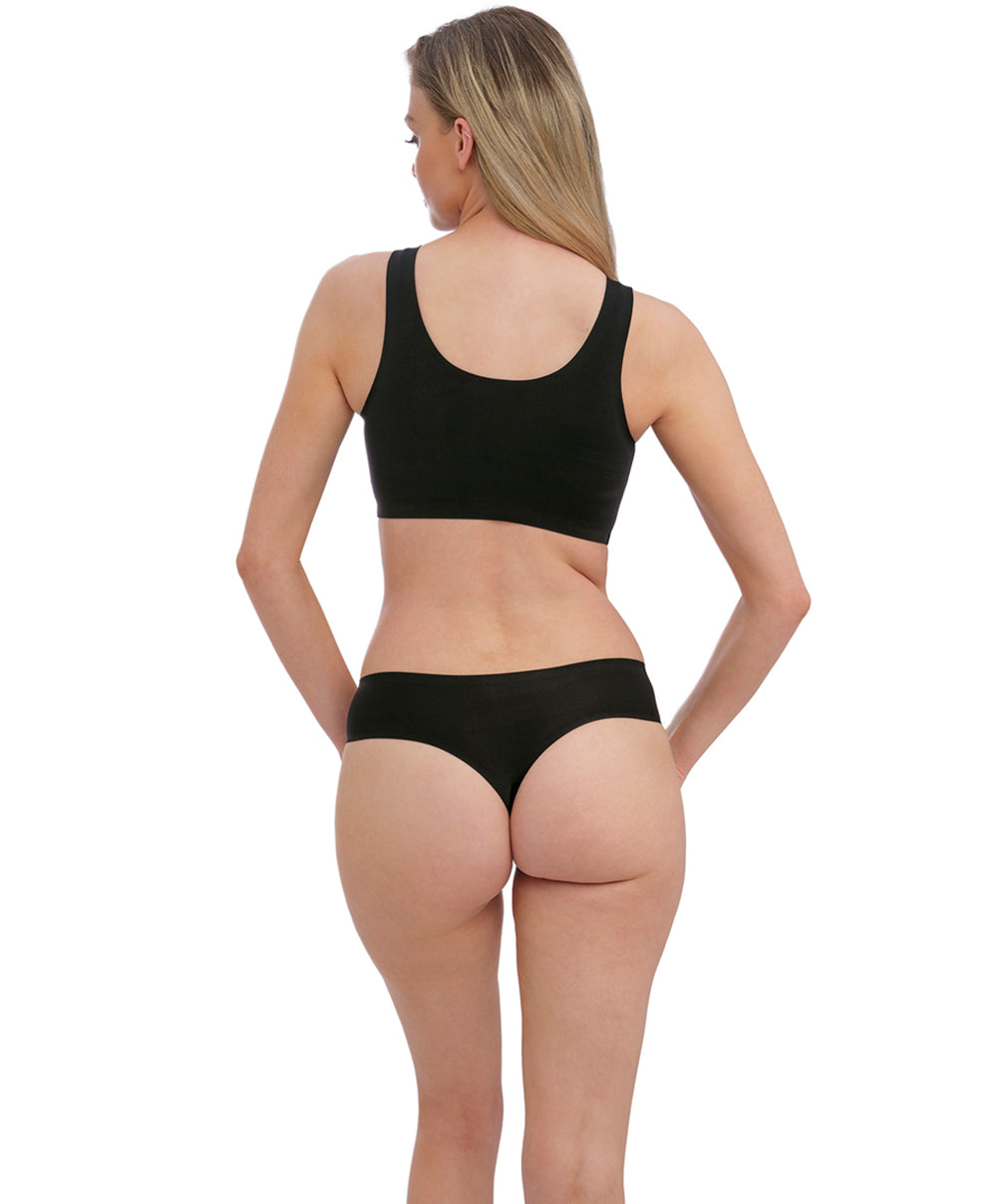 Soutien-gorge brassière bralette sans armatures Fantasie Smoothease noir FL2326-BLK