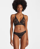 Soutien-gorge brassière dentelle bralette Night Bird black queen Aubade RD10-BQUE