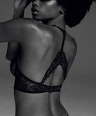 Soutien-gorge brassière dentelle bralette Night Bird black queen Aubade RD10-BQUE