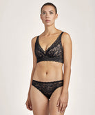 Soutien-gorge brassière confort Rosessence noir Aubade HK10-02-noir