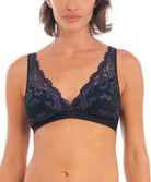 Soutien-gorge brassière sans armatures Wacoal Instant Icon black eclipse WA810322-963
