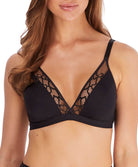 Soutien-gorge brassière sans armatures Wacoal Lisse noir WE145003-BLK