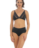 Soutien-gorge brassière sans armatures Wacoal Gloir Noir WE600303-BLK