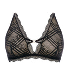 Soutien-gorge brassière sans armatures en dentelle bralette Freya Freya Fatale noir AA401417-NOR