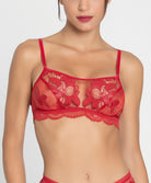 Soutien-gorge brassière souple Lise Charmel Glamour Couture rouge ACH5907-GD