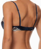 Soutien-gorge charmel bra push-up Splendeur soie Lise Charmel Bleu fonce ensemble