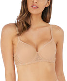 Soutien-gorge contour moulé spacer Wacoal Lisse frappe nude WE145004-FRP