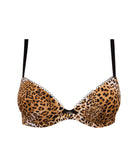 Soutien-gorge coque Antigel de Lise Charmel Libre Panthère fauve et noir ECH8038-FN
