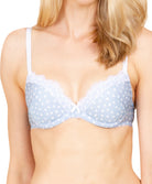 Soutien-gorge coque Antigel de Lise Charmel Pois Sixties bleu sterling ECH8092-BS