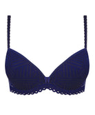 Soutien-gorge coque Antigel de Lise Charmel Tressage Graphic marine ECC3637-3837-TM