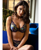 Soutien-gorge coque moulé Lise Charmel Dentelle Cashmer emaux cashmer (=prune) ACH8551-EC