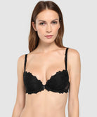 Soutien-gorge coque Lise Charmel Dressing Floral noir ACC8588-NO