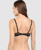 Soutien-gorge coque Lise Charmel Dressing Floral noir ACC8588-NO