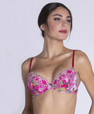 Soutien-gorge coque moulé Lise Charmel Envolée de Fleurs fuchsia ACH8583-EF