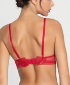 Soutien-gorge coque Lise Charmel Glamour Couture rouge ACH8507-GD
