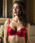 Soutien-gorge coque Lise Charmel Glamour Couture rouge ACH8507-GD