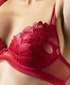 Soutien-gorge coque Lise Charmel Glamour Couture rouge ACH8507-GD