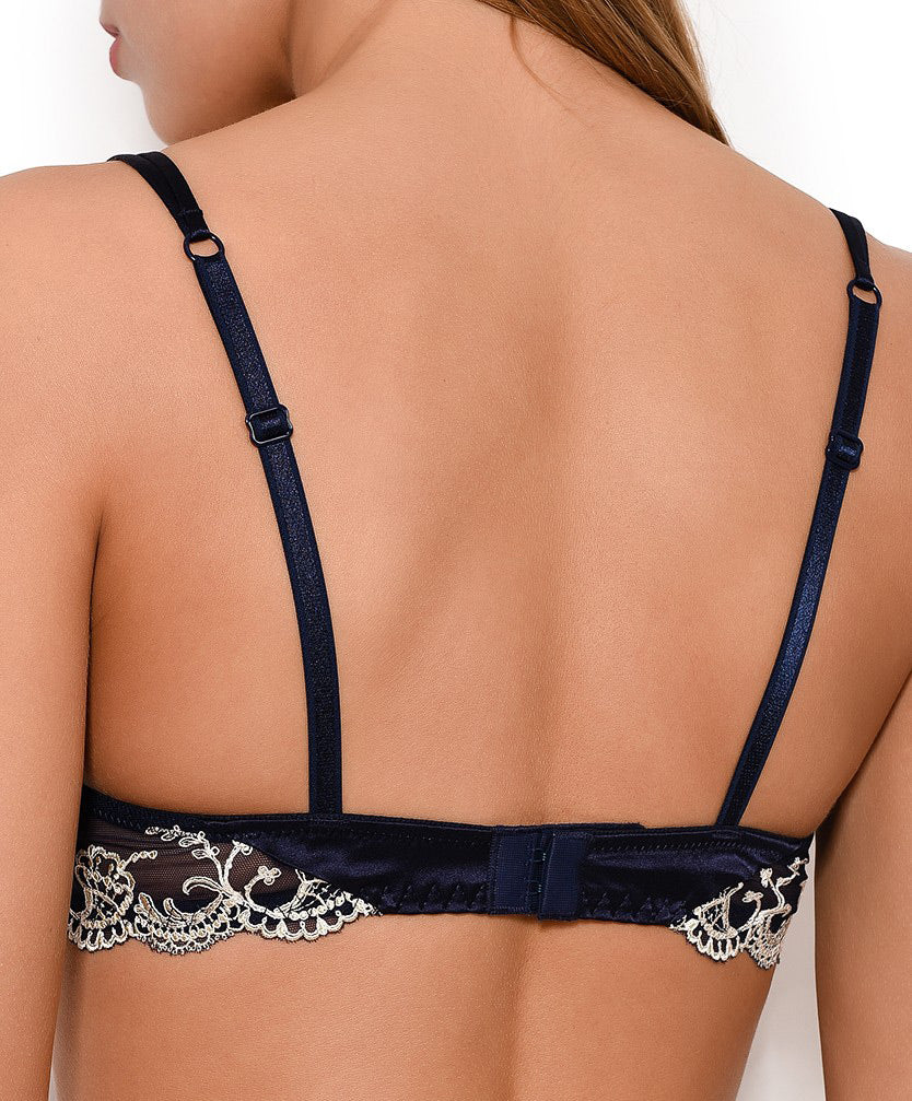 Soutien-gorge coque Lise Charmel Splendeur Soie marine ACC8580-SM