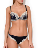 Soutien-gorge coque Lise Charmel Splendeur Soie marine ACC8580-SM