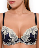 Soutien-gorge coque Lise Charmel Splendeur Soie marine ACC8580-SM