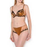 Soutien-gorge coque Lise Charmel Splendeur soie ambre