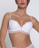 Soutien-gorge coque Lise Charmel Sublime en Dentelle blanc ACH8513-BL