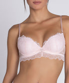 Soutien-gorge coque Lise Charmel Sublime en Dentelle rose poudre ACH8513-OS