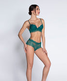 Soutien-gorge coque Lise Charmel Sublime en Dentelle vert princesse ACH8513-VP