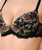 Soutien-gorge coque fleurs de jungle Lise Charmel coloré