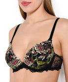 Soutien-gorge coque fleurs de jungle Lise Charmel coloré