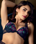 Soutien-gorge coque Lise Charmel Magie saphir Eclosion bleu ACH8511-ES