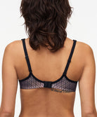 Soutien-gorge coque à mémoire de forme enveloppant Chantelle Smooth Lines noir beige C11N60-0DS