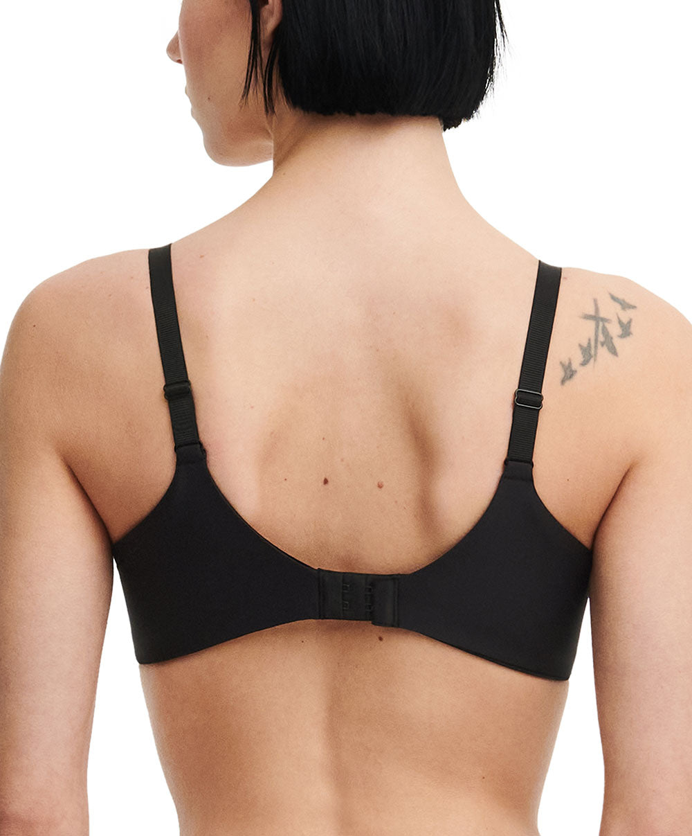 Soutien-gorge coque à mémoire de forme très enveloppant Chantelle Graphic Support noir C21S60-011