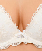 Soutien-gorge coque en soie Lise Charmel Splendeur soie écru nacre ACC8580-EN