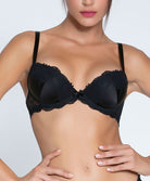Soutien-gorge coque en soie Lise Charmel Splendeur Soie noir ACC8580-NO