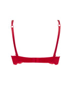 Soutien-gorge coque en soie Lise Charmel Splendeur soie rouge ACC8580-RS	2