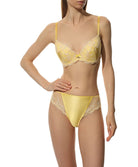 Soutien-gorge coque en soie Lise Charmel Splendeur soie vanille ACC8580-SVA