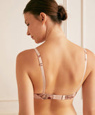 Soutien-gorge coque en soie Lise Charmel Séduction cavalière Ambre ACH8509