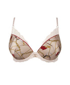 Soutien-gorge coque en soie Lise Charmel Séduction cavalière Ambre ACH8509