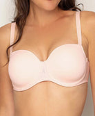 Soutien-gorge coque grande taille Antigel de Lise Charmel Culte Beauté rose délicat FCH8066-RD
