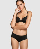 Soutien-gorge bandeau bretelles amovibles Lise Charmel Mode Pure noir ACA5619-NO