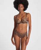 Soutien-gorge coque Aubade x Iris Van Herpen Sensory illusion Golden Leaves Aubade RCN08-GLEA