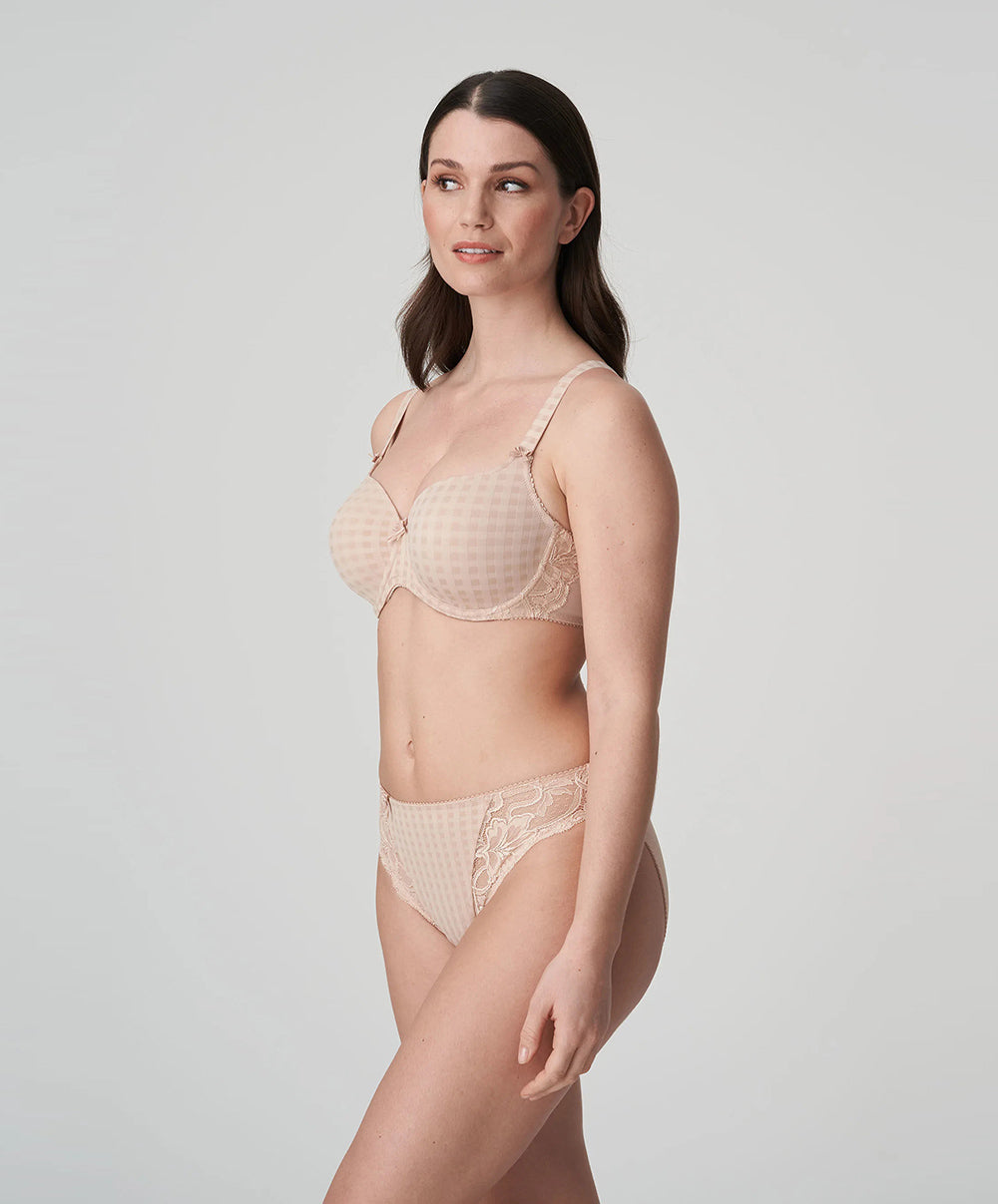 Soutien-gorge coque rembourré décolleté cœur PrimaDonna Madison café latte 0262120-0262121-CAL