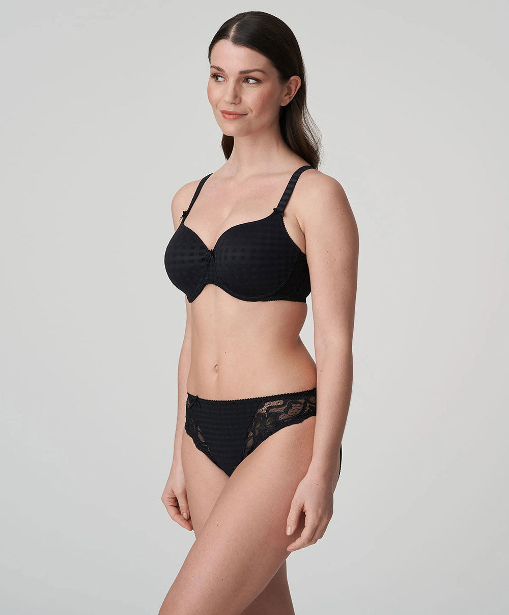 Soutien-gorge coque rembourré décolleté cœur PrimaDonna Madison noir 0262120-0262121-ZWA