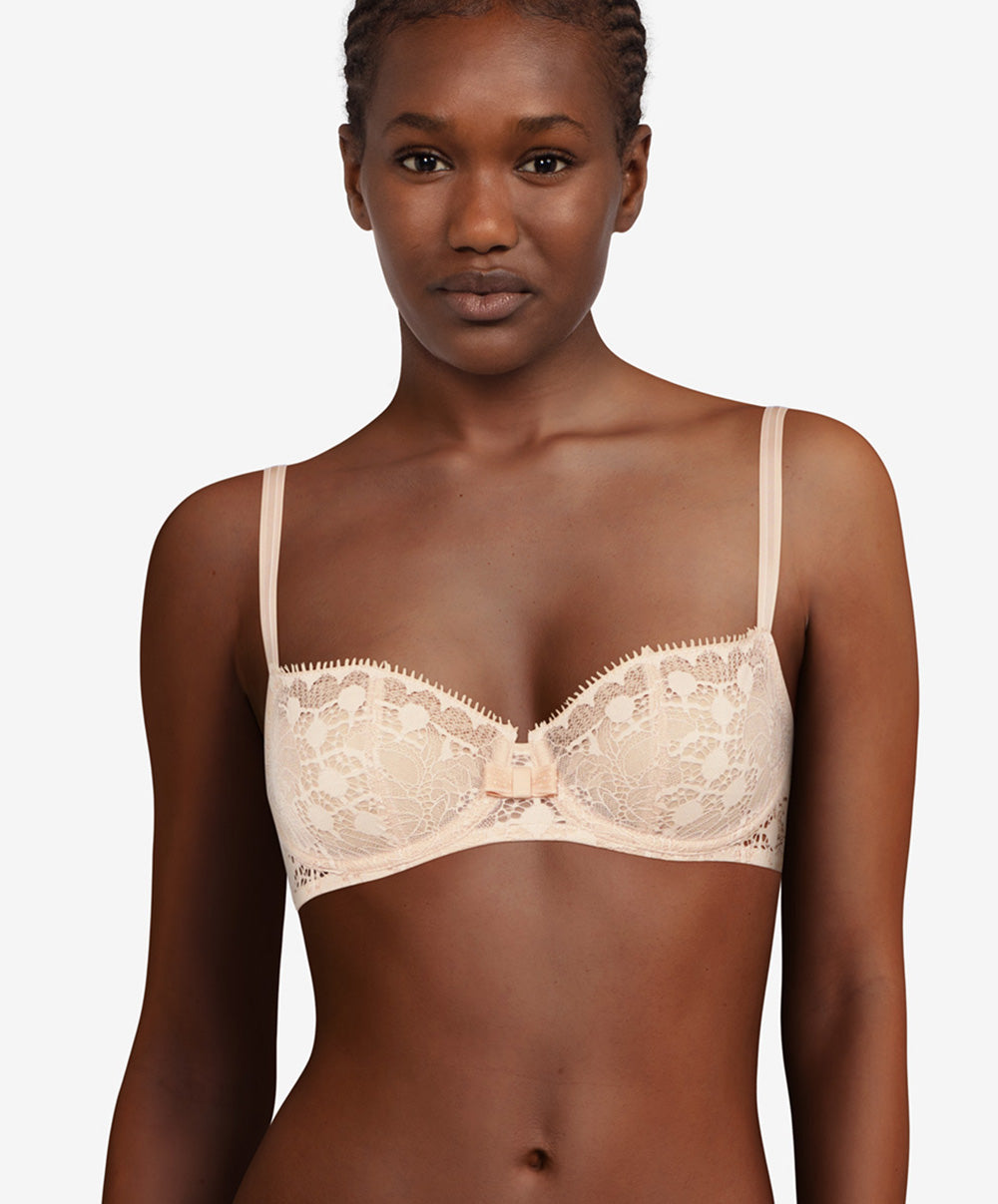 Soutien-gorge corbeille Chantelle Day to Night beige doré C15F50-01N