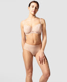 Soutien-gorge corbeille Chantelle Day to Night beige doré C15F50-01N