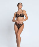 Soutien-gorge corbeille Charme Secret noir Lise Charmel ACJ3033-CN 6