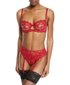 Soutien-gorge corbeille Lise Charmel Dressing Floral rouge ACC3088-DS