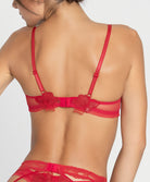 Soutien-gorge corbeille Lise Charmel Glamour Couture rouge ACH3007-GD