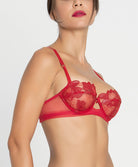 Soutien-gorge corbeille Lise Charmel Glamour Couture rouge ACH3007-GD